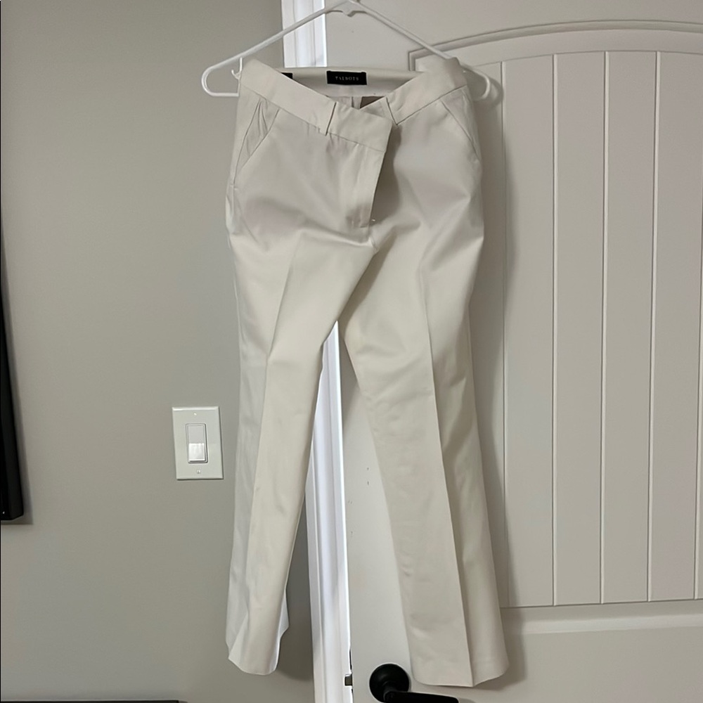 Talbot’s White Newport Pants